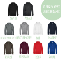 FLEECE DEKEN + VOLWASSEN VEST - EIGEN DIER(EN)
